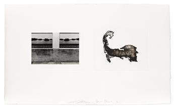 LEE FRIEDLANDER (1934- )/JIM DINE (1935- ) A selection of 8 plates from the portfolio Photographs & Etchings.